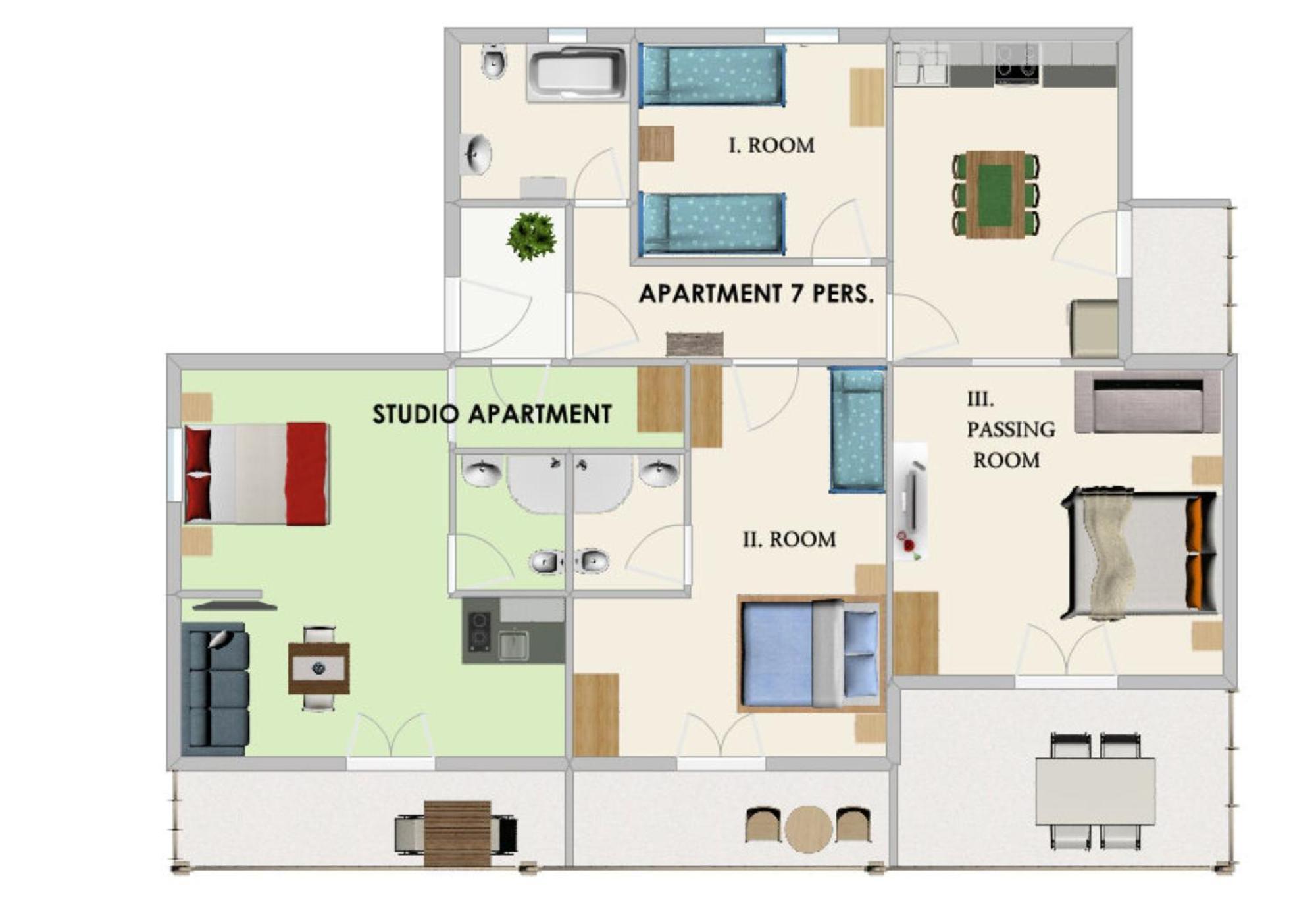 Apartments Boa สลาทิเน ภายนอก รูปภาพ